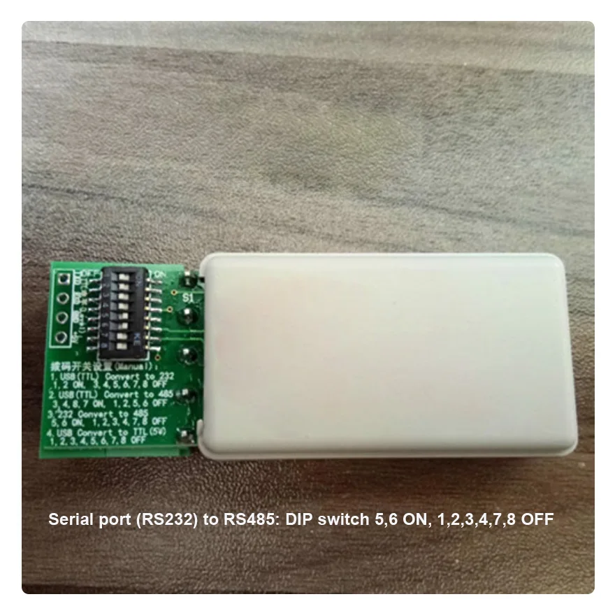 Adattatore convertitore 3 in1 USB 232 485 A RS485 / USB A RS232 / 232 A 485 ch340 W/LED per WIN7, controllo accessi PLC Linux