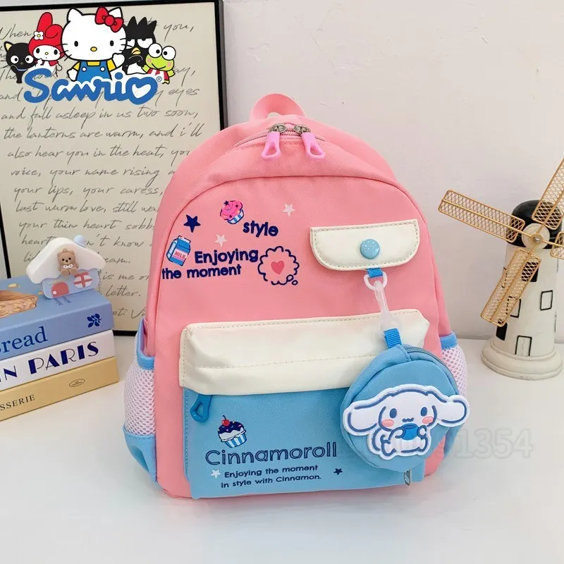 

New Kindergarten Schoolbag Cartoon Girls Backpack Lightweight High Quality Girls Backpack Fashion Trend Large Capacity