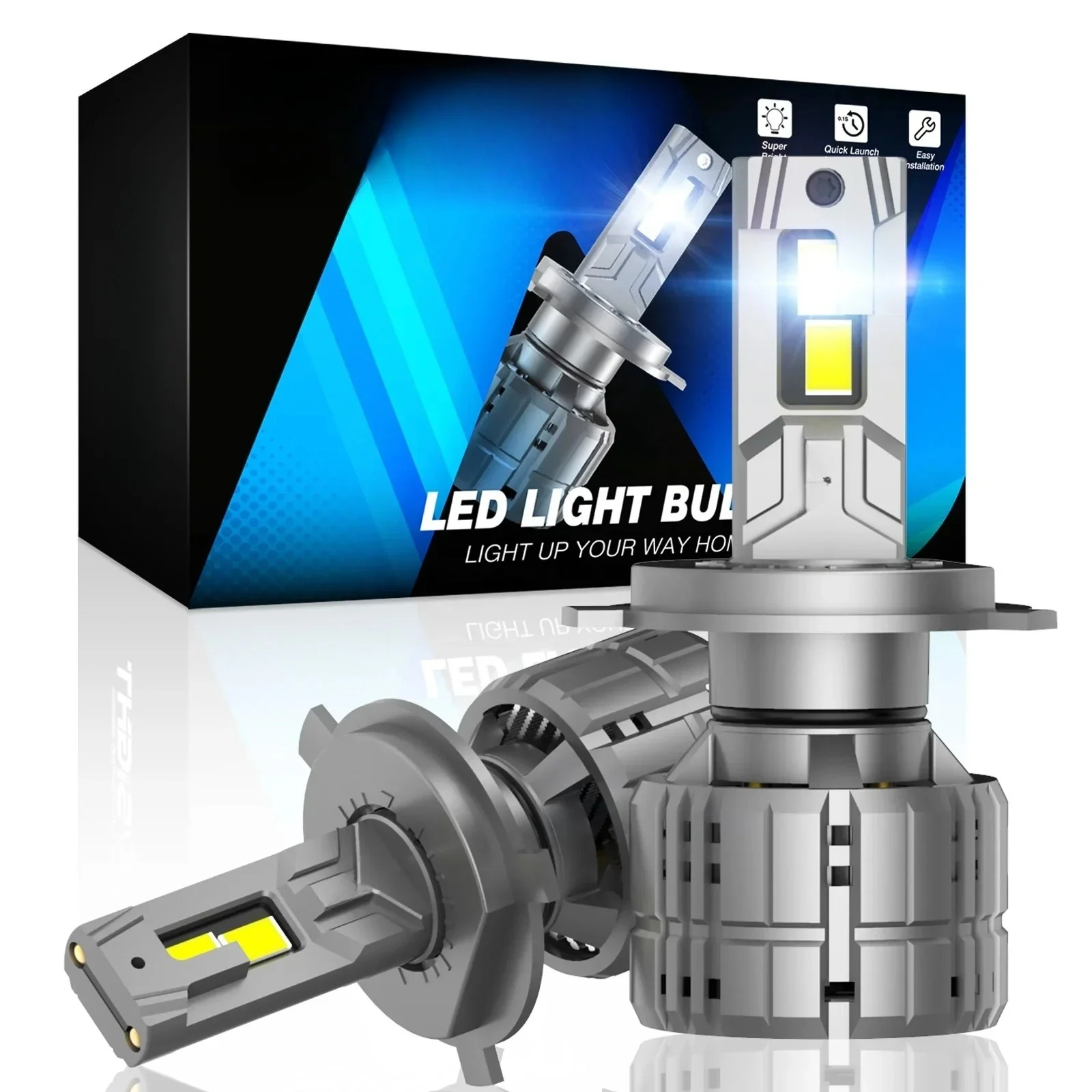 

N60 newest super high power 200W 40000lumen automotive accessories 9005 hb4 h7 h11 h4 led headlights bulb