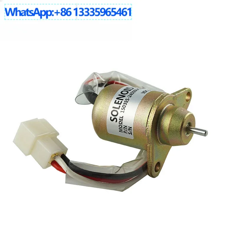 

Excavator parts 1503ES-12S5SUC5S flameout solenoid valve switch 12V24V