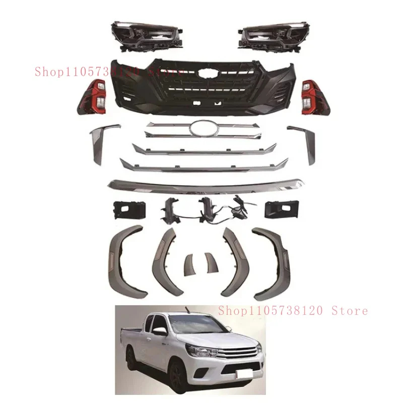 Hot Selling Factory Sal Front Face Upgr LMJ X-Men Style Tail Light Body Kit Hilux - Acc