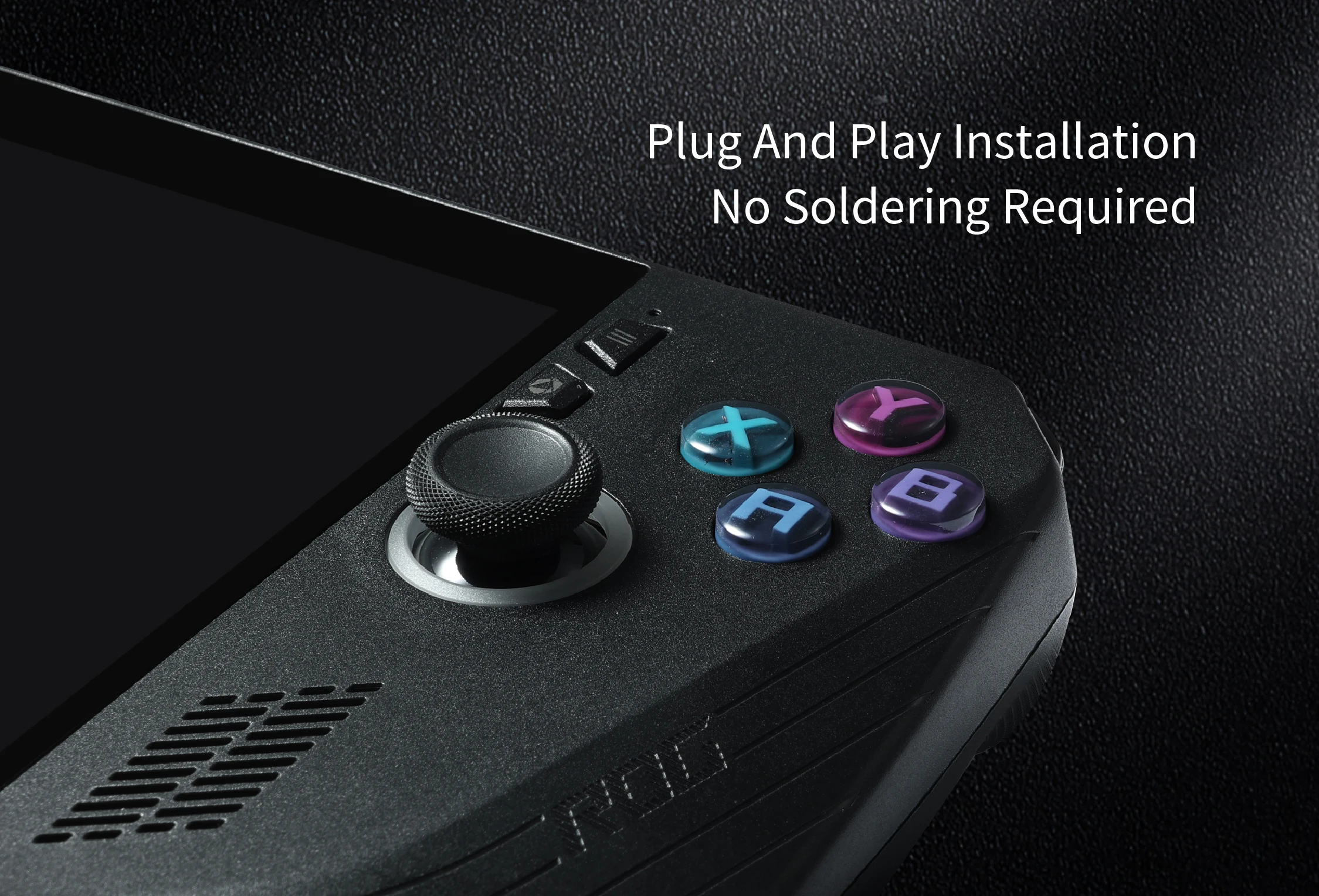 GuliKit RG01 Joystick Module For ROG Ally X, Anti Drift Electromagnetic Thumbstick Upgrade Replacement with Hall Effect Joystick