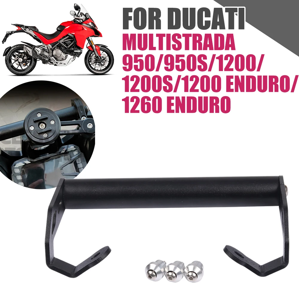 For DUCATI Multistrada 1200 1200S MTS1200 MTS1200S Multistrada1200 Motorcycle Navigation Bracket Mobile Phone GPS Plate Support