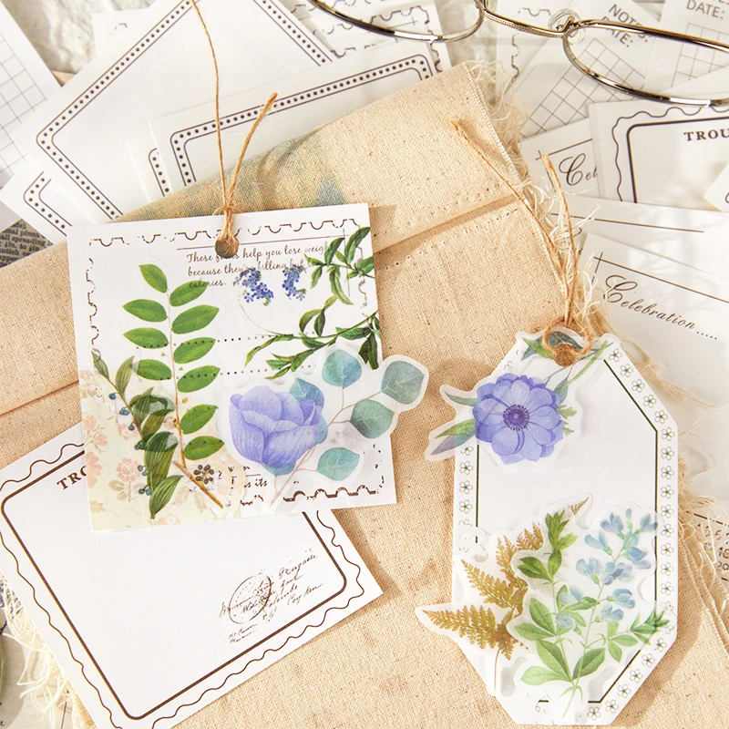 Crimson Twilight Series Retro Paper Message Memo Sub, 6Packs, Uno