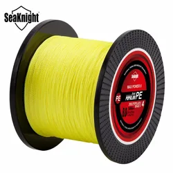 Seaknight TP PE sedal de pesca trenzado de 500M, línea multifilamento 8-80LB, hilo de pesca de carpa, sedal de mar, aparejos de pesca