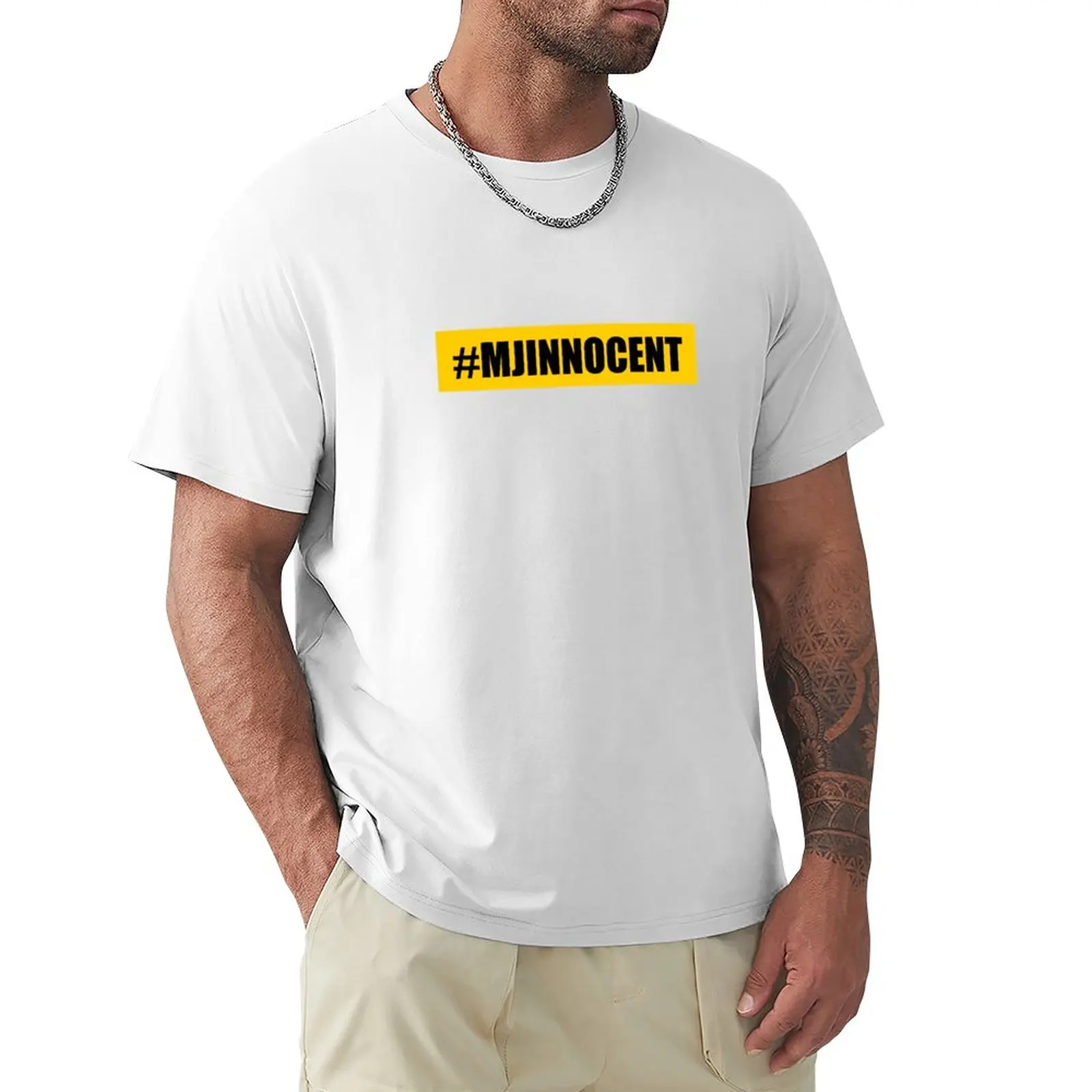 Michael Jackson Is Innocent T-Shirt black t shirt T-shirt for a boy man clothes clothes for men