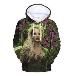 Singer Britney Spears 3D Print Hoodies Men Women Autumn Fashion Casual Sweatshirts Oversized Hoodie Pullovers Tracksuit Clothing