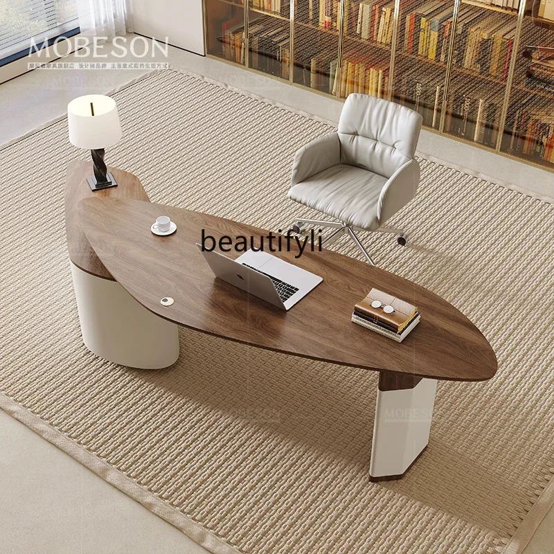 

yj19 Medieval corner solid wood desk household computer desk study desk workbench53