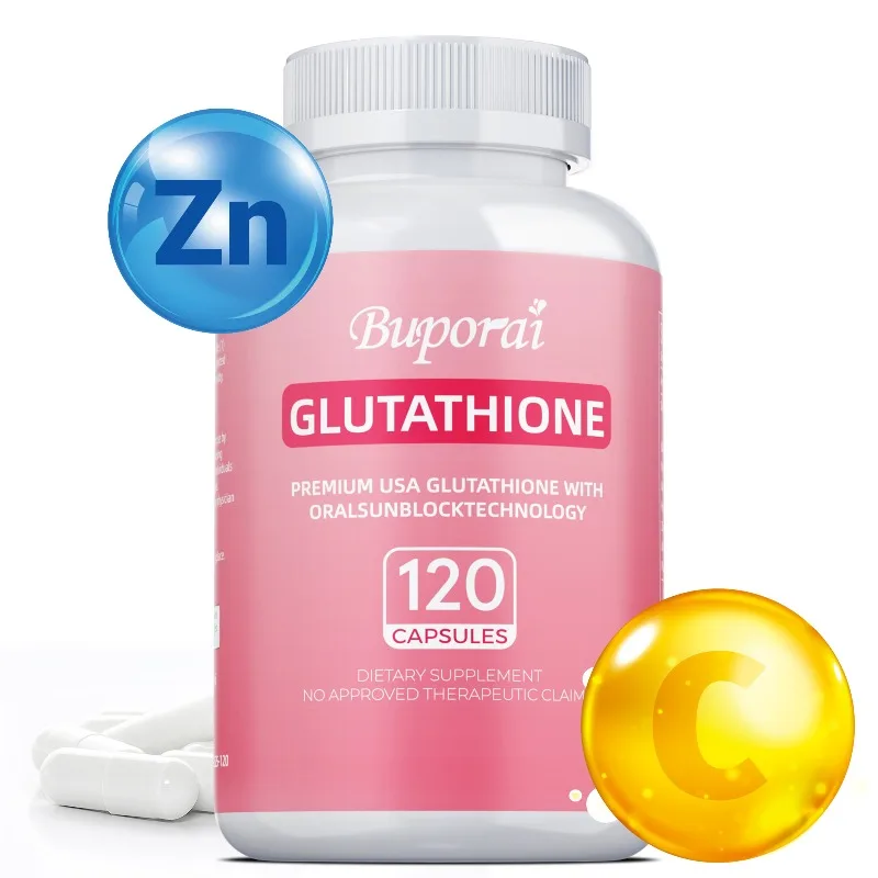 Glutathione Supplements - Antioxidant, Detoxification, Promotes Skin and Liver Health, Support Cell Repair, Maintains Vitality