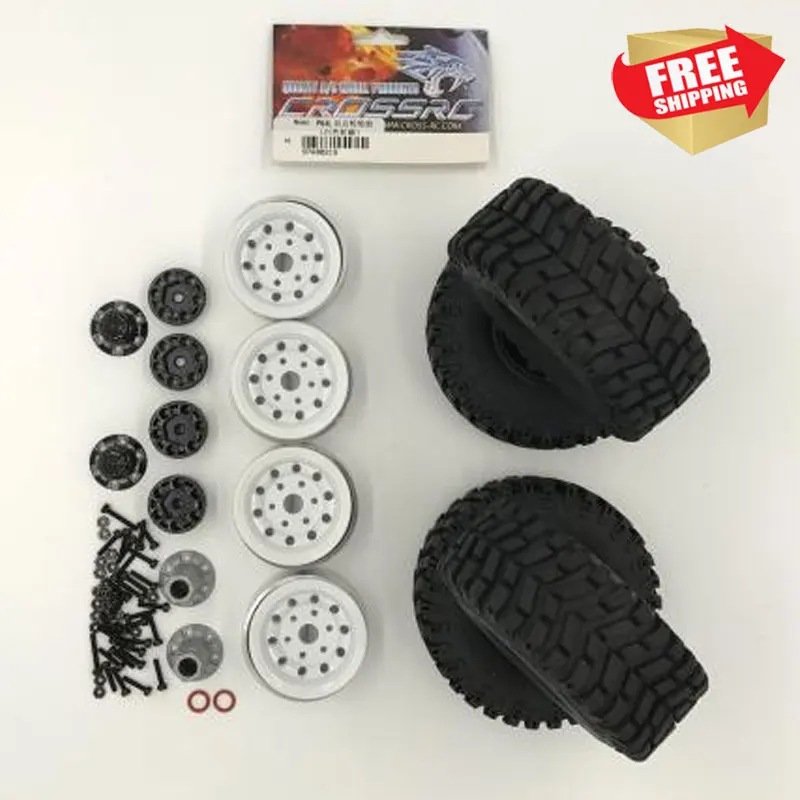 

Radio control RC Car CROSSRC PG4L double Dual rear wheels hub tires combo 1.9 inch CS-97400219 option upgrade parts