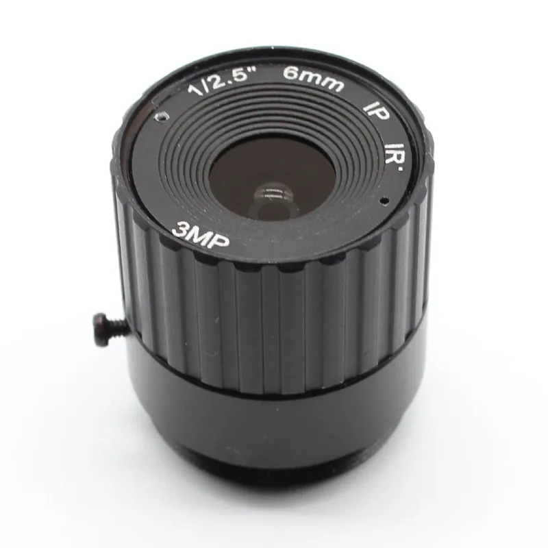 

HD 3mp 6mm CCTV Lens 1/2.5" Iris IR Infrared CS Mount Manual Fixed IR For Security CCD IP Camera