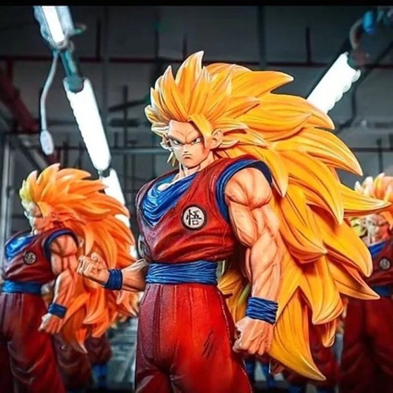 

Фигурка аниме-персонажа Гоку из Dragon Ball, 54 см, 2% SSJ3, большая, из ПВХ, коллекционная модель, статуэтка, украшение для рабочего стола, игрушка, подарок