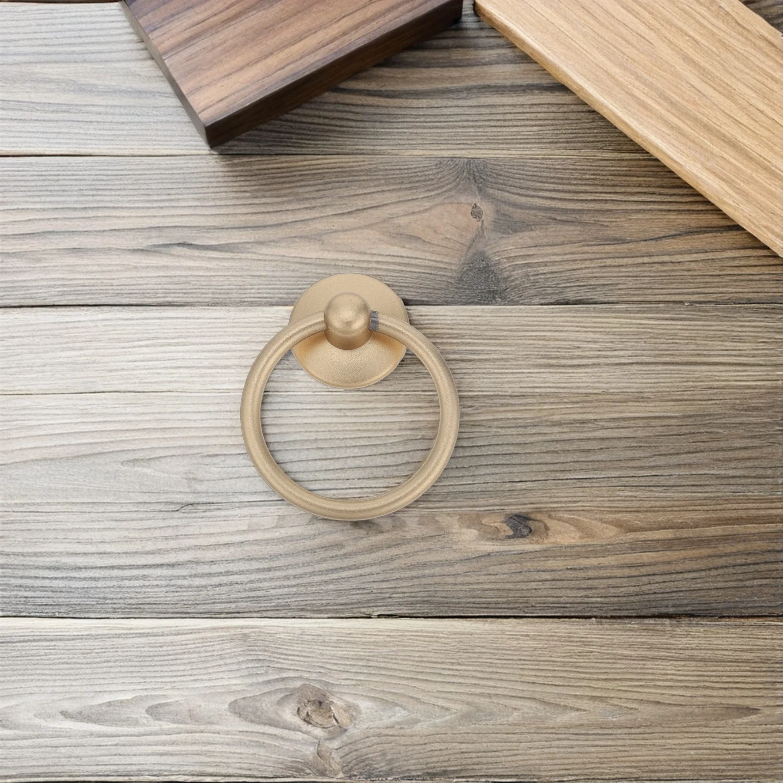 

6Pcs Vintage Drawer Pulls Metal Round Handles Single Hole Zinc Alloy Dresser Cabinet Wardrobe Furniture Pull Rings