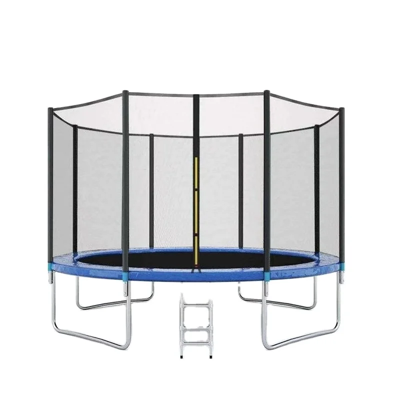 6ft 8ft 12ft indoor outdoor hot sell garden trampoline with protective net