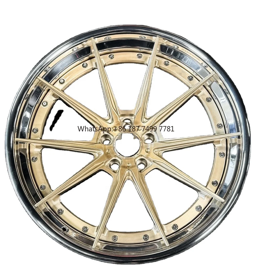 

High Quality 17 18 19 20 21 22 Inch Forged Wheels 9J 9.5J 10.5J Pcd 5*120 Alloy Wheels Polishing