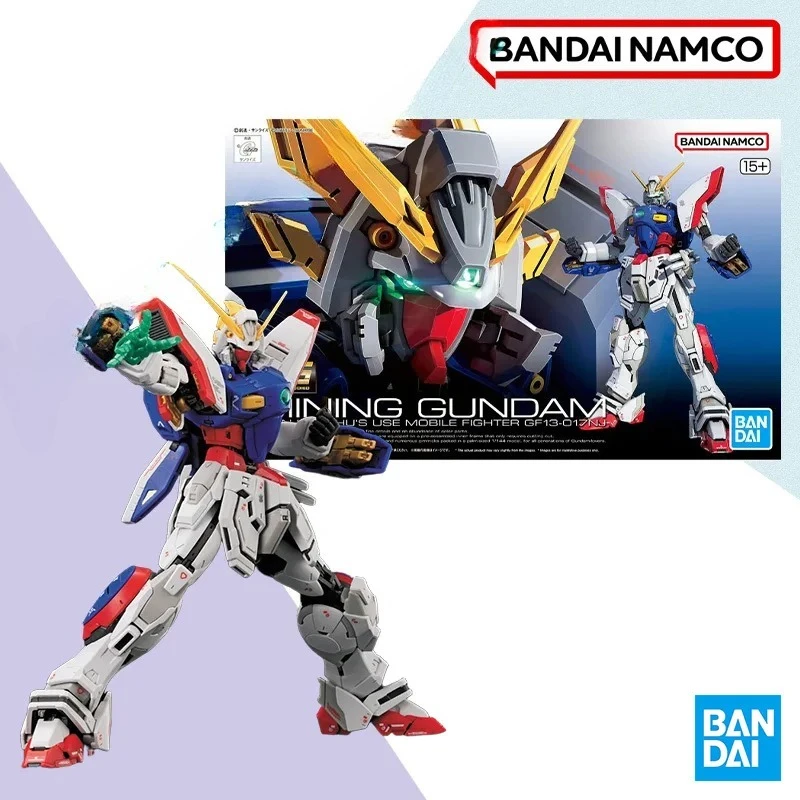 

В наличииBandai RG 1/144 RG 42 GF13-017NJ SHINING GUNDAM ull Фигурка в сборе Модель Оригинальная коробка Игрушки Подарки для детей