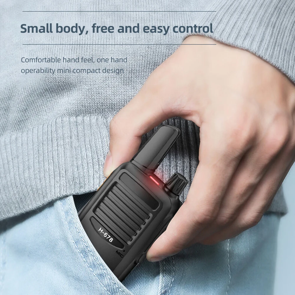 3 واط التناظرية اتجاهين راديو UHF فك البيني 16 قناة يده اسلكية تخاطب للبالغين اتجاهين جهاز الإرسال والاستقبال FM المدمج في