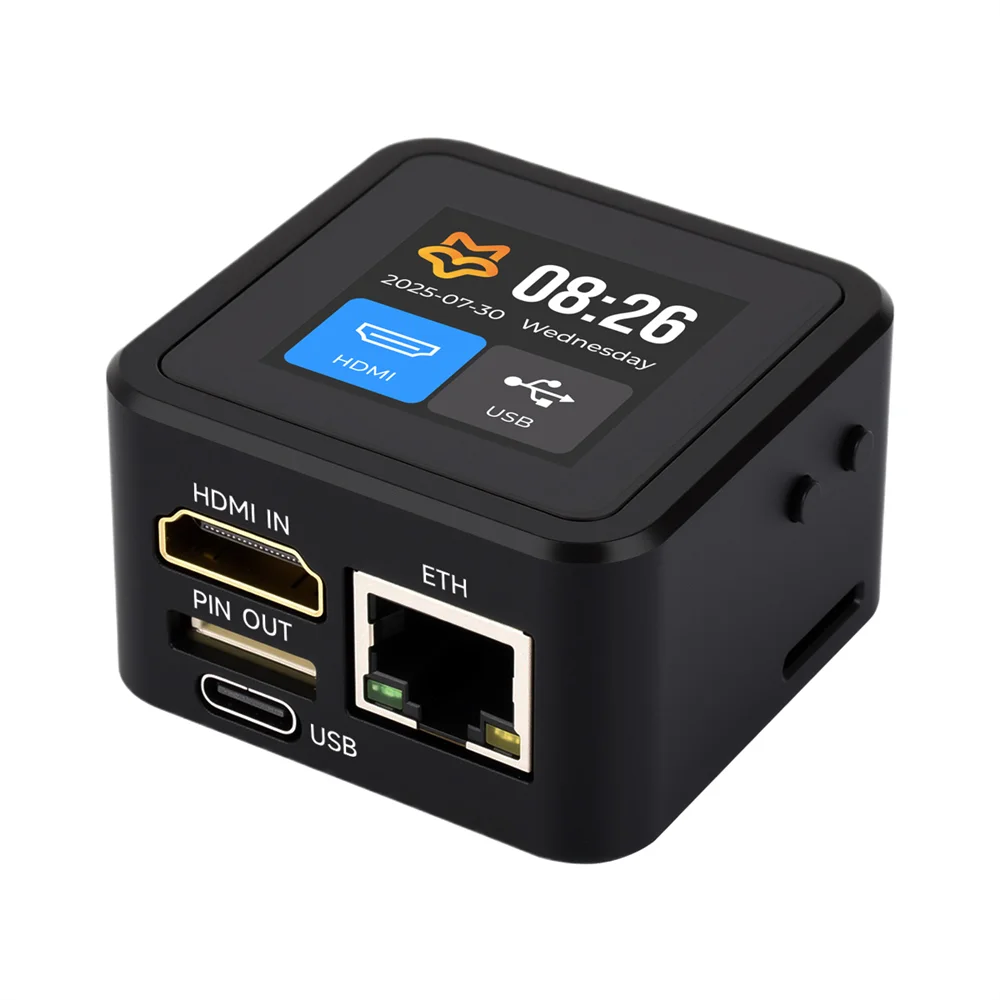 GOOD GGDX Hot Seller Waveshare Luckfox Picokvm Lightweight IP KVM Remote Management Tool Supports 1920x1080 60fps Video Input Si
