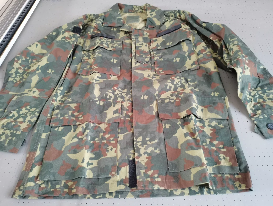 

Albania Camouflage Jungle Green Suit Man Spring Include Jacket Pants Hat