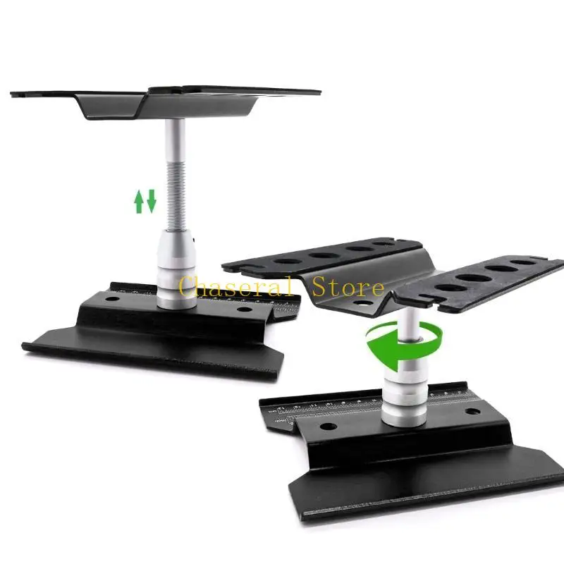 E7CE Adjustable Toy Car Work Stand Repair Station for Maintenance and Tuning Practical Car Work Station for 1/8 1/10 Model Car