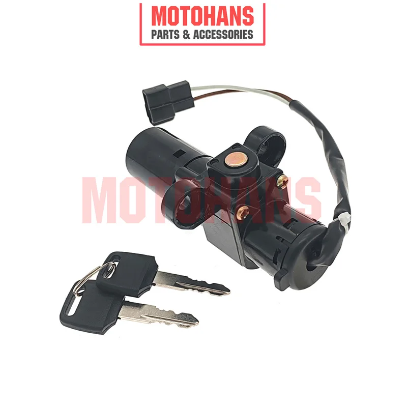 

MOTORCYCLE PARTS IGNITION LOCK IGNITION SWITCH 2 MALE PLUG ACCESSORIES FOR BAJAJ PULSAR200NS PULSAR180 UG