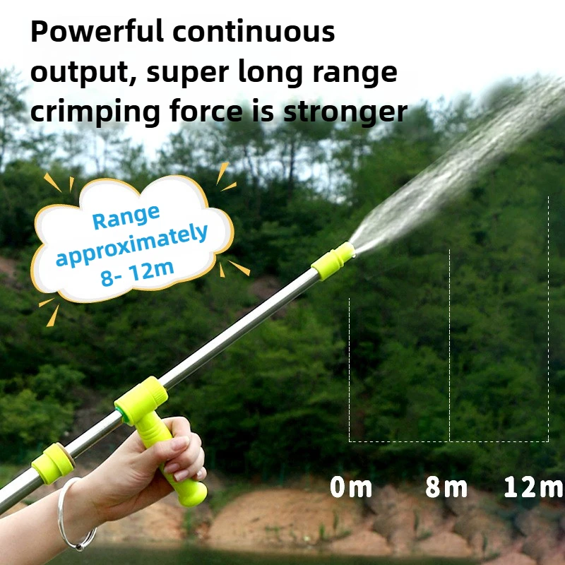 Pistolet à eau de Type extractible, jouet, haute pression, longue portée, pour l'été, plage lointaine, dérive, combat aquatique