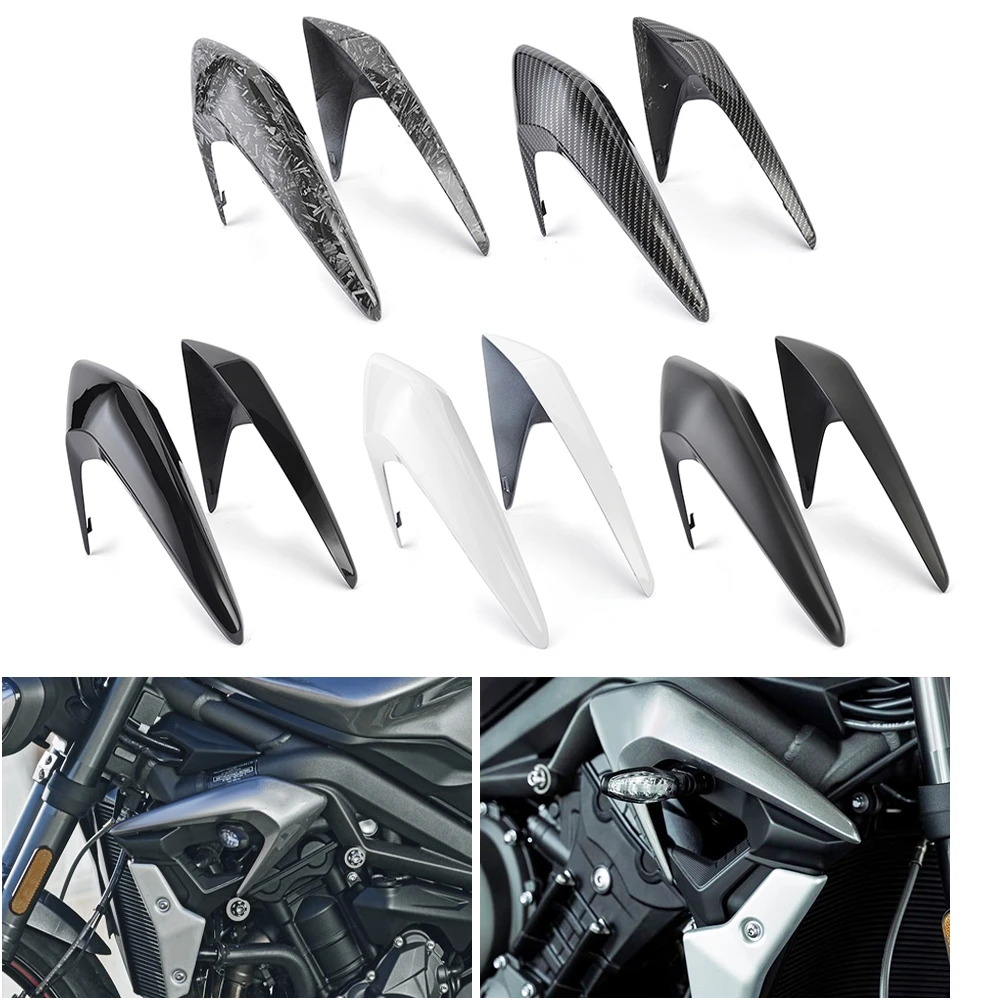 

765R 765RS Radiator Side Cover Panel Frame Cover Fairing Cowl For Triumph Street Triple 765 R RS 2020 2021 2022