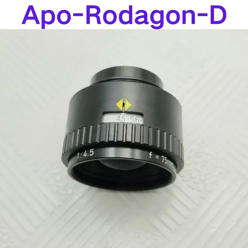 

Used APO Rodagon D 2x 75/4.5 high-resolution lens tested OK and the function is intact