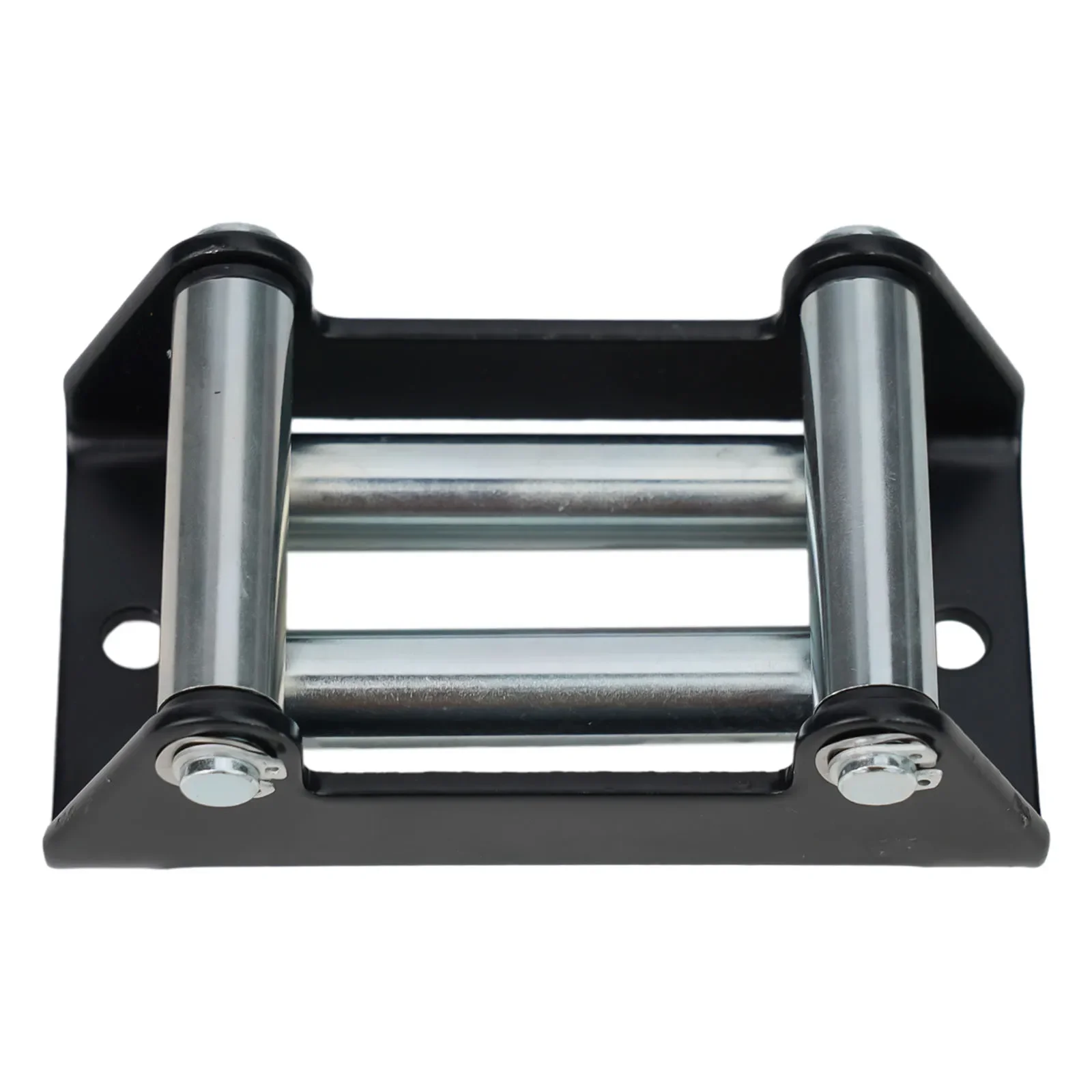 Heavy Duty Roller Fairlead for ATV UTV Winches Dowel Pin Bearings Composite Bushings Ensures Easy and Smooth