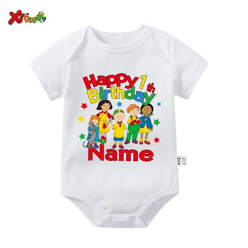 Family Shirts Matching Outfits Personalized Caillou\'s Birthday Party Shirt BROTHER Boys Clothing Children Clothes MOMMY Outfits