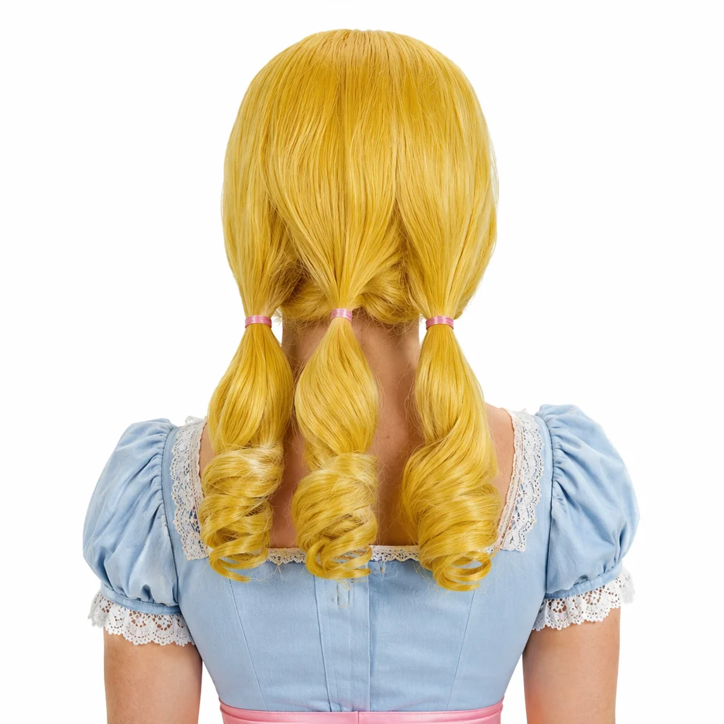 REEWES Toy 5 Costume Wigs Brown Cowboy Hair Red Braid Wig Jessie Cosplay Halloween Costume 2026 Accessory Synthetic for Adults view 3