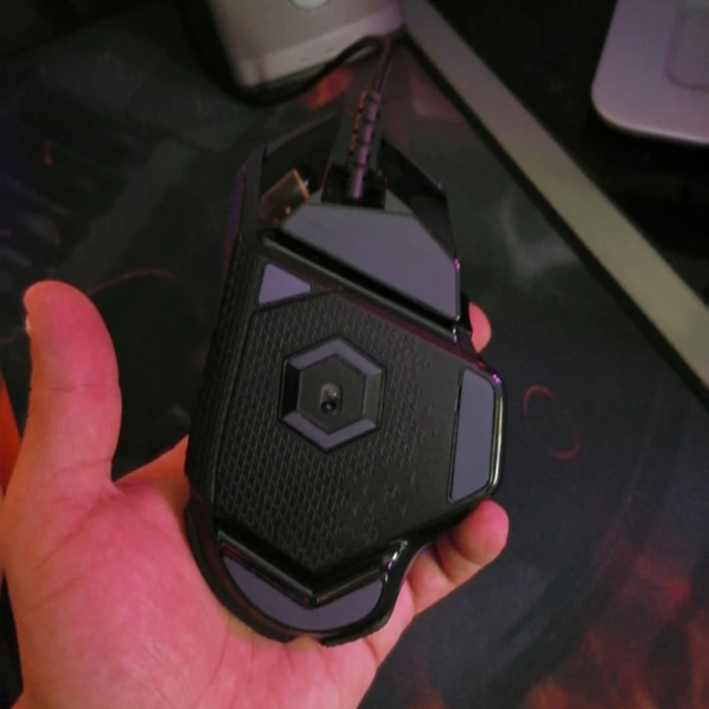 Mouse Skates Pads 1Set Black Rounded Curved Edges Mouse Feet Stickers Replacement for  G502 Mouse DropShipping