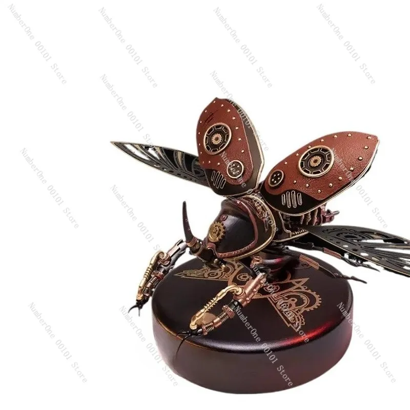 

DIY Mechanical Beetle Assembly Model,Educational Insect Robotics Kit for Junior High Students and Creative STEM Learning