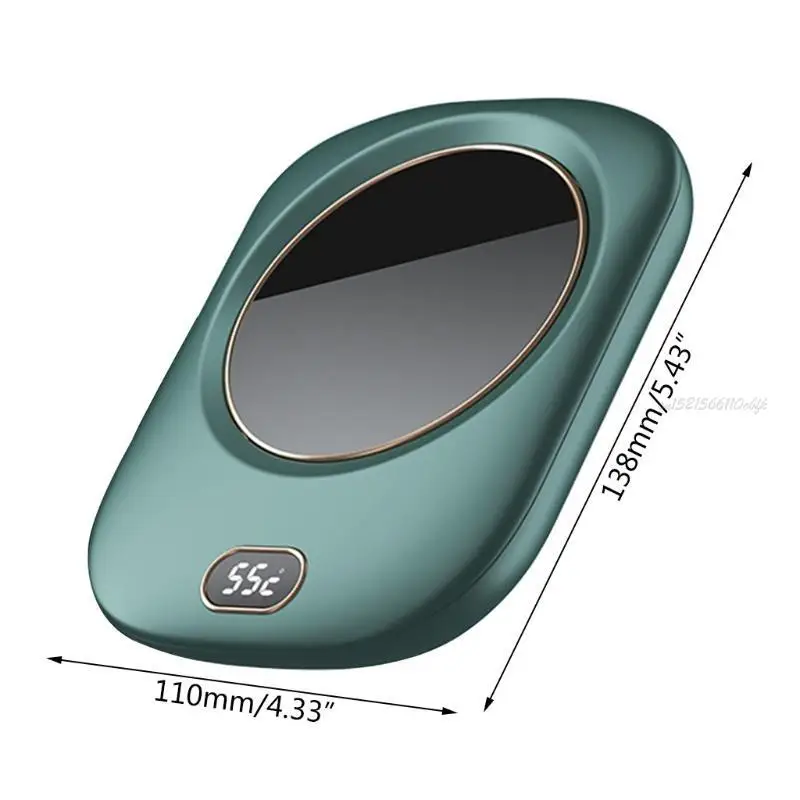 27RBエレクトリックウォーマーヒーターティーコーヒーマグマットパッドサーモスタティック熱加熱断熱皿パッドカップコースターマットホーム