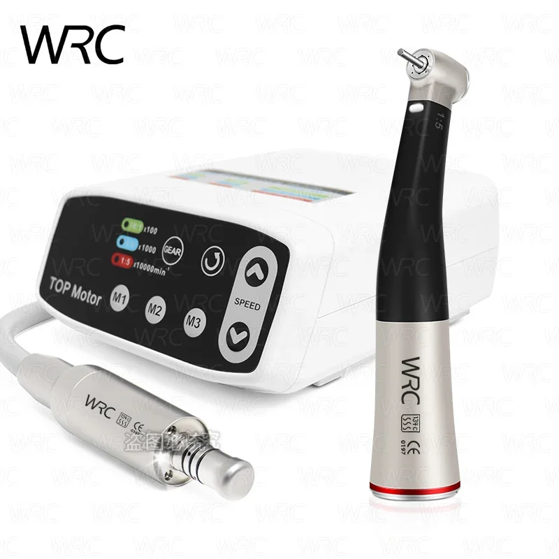 Dental Brushless Led Micro Motor Electric Machine Set Internal Water Spray E-type Contra Angle Handpiece Dental Equipment