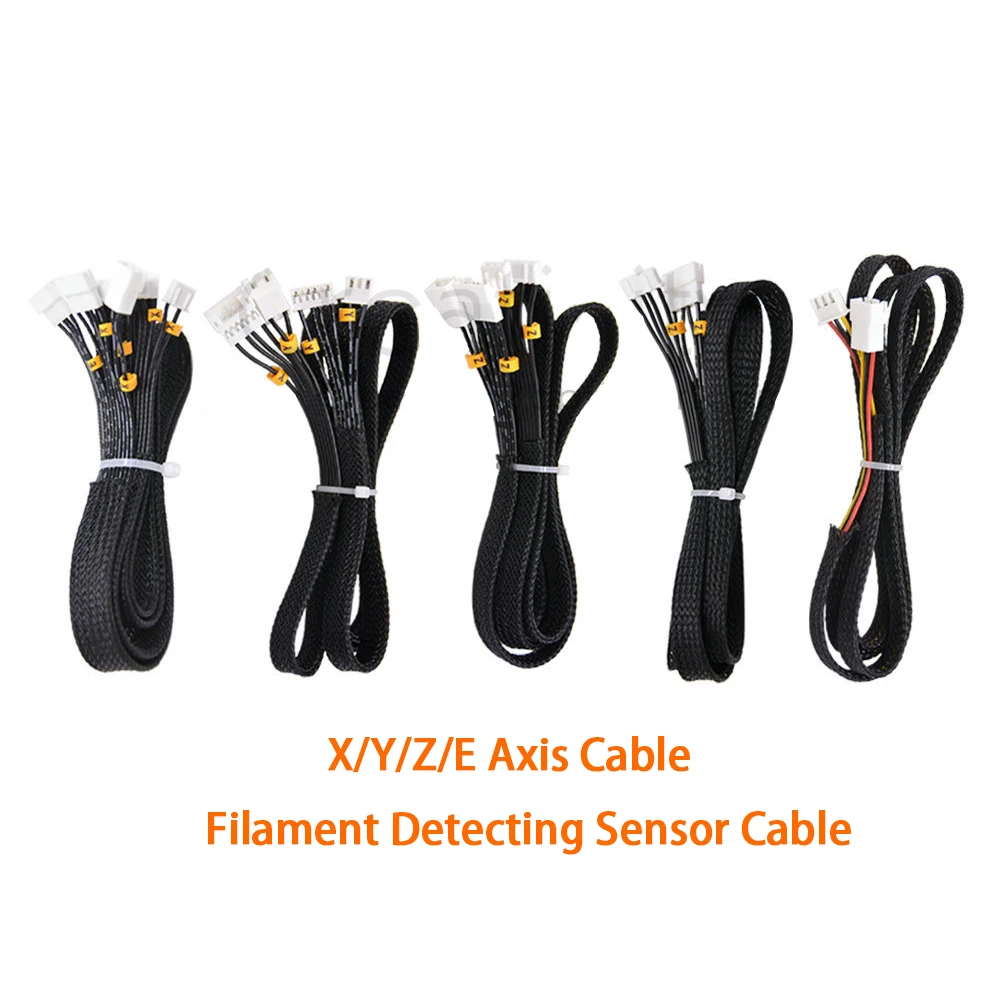 5PCS X Y Z E Axis Motor End Stop Limited Switch And Filament Detector Sensor Extension Cables For Ender-3 Ender-5 CR-10 CR-10s