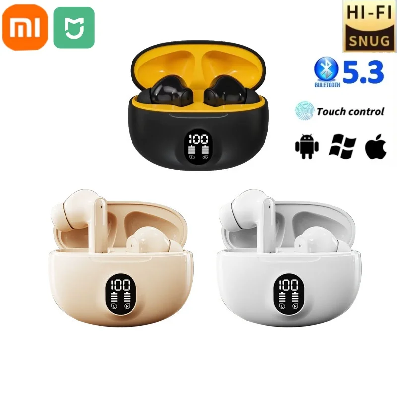 XIAOMI Wireless Headsets 895B Bluetooth Earphone 5.3 ENC Earbuds LED Power Display TWS Sport Headphone With Mic For Smart Phone