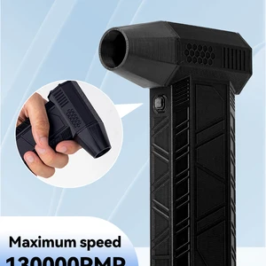 Mini turbo violent fan, powerful fan, high -speed duct, downstream electric air, dryer, 110,000rpm, 45 m/s, youngest 10 MAIN SEALES BLOCK - №7