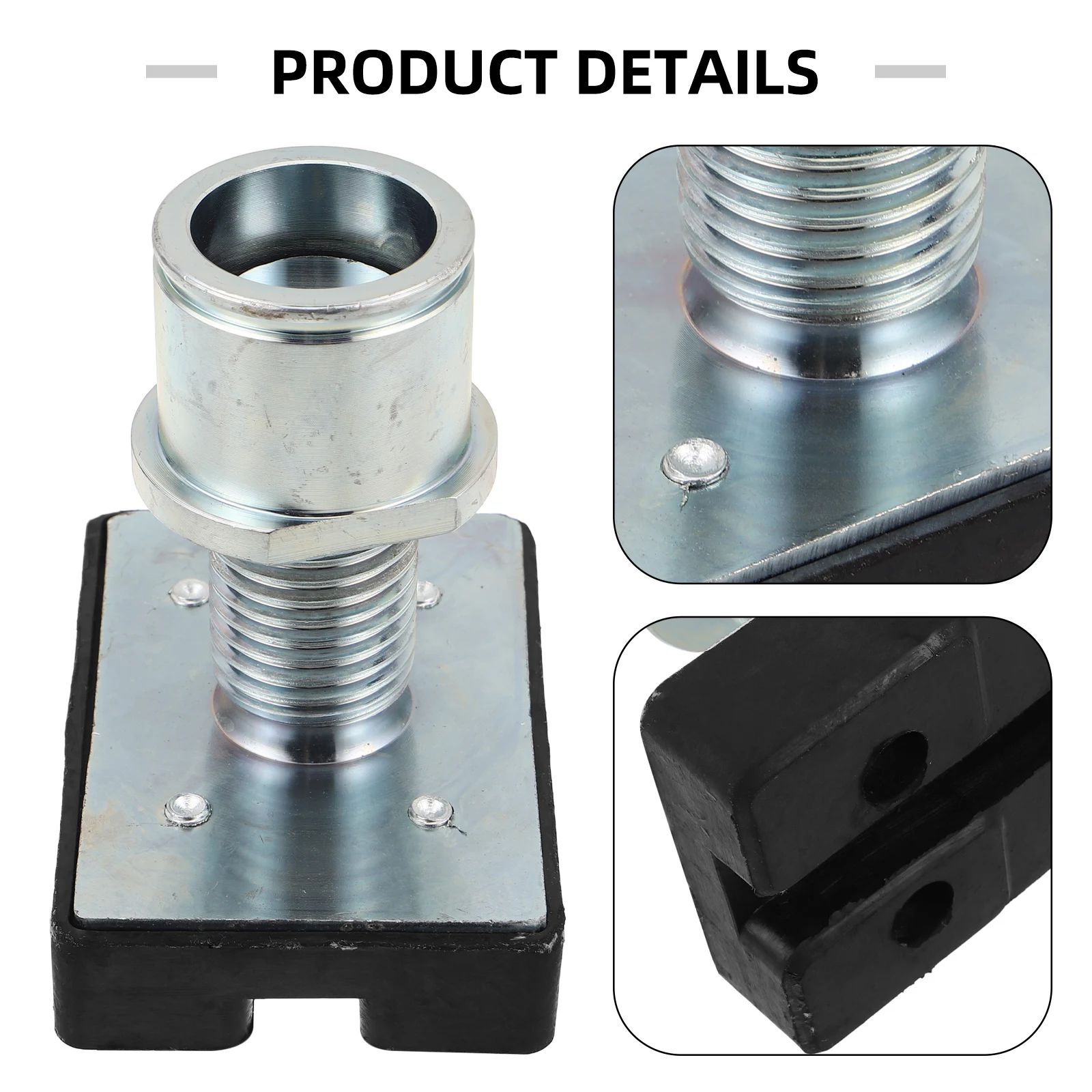 

Lift Parts Car Lift Feet Pad With High Tray Support Rubber Shaft Screw Up Extension Pad Extended Car Shaft Tray Accessories