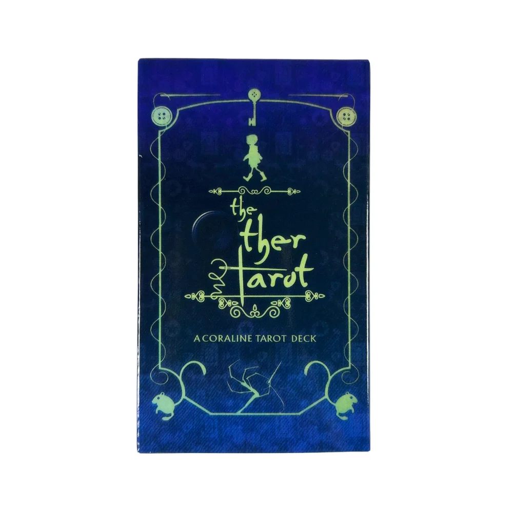 The Other Tarot Cards 78 Pcs Tarot Deck The Key That Opens The Door To The Coraline World 10.3*6cm Board Game Oracle Deck