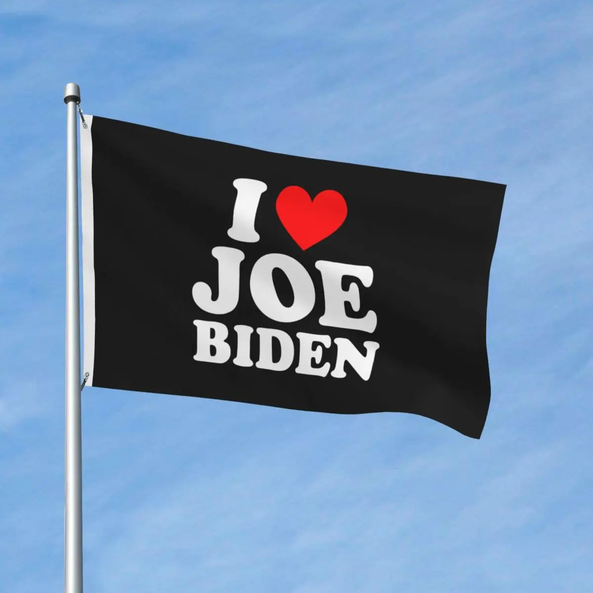 I Love Biden Flag Indoor Outdoor Banner All Weather Decoration Fade Proof 2x3 3x5 4x6 5x8 FT Flags