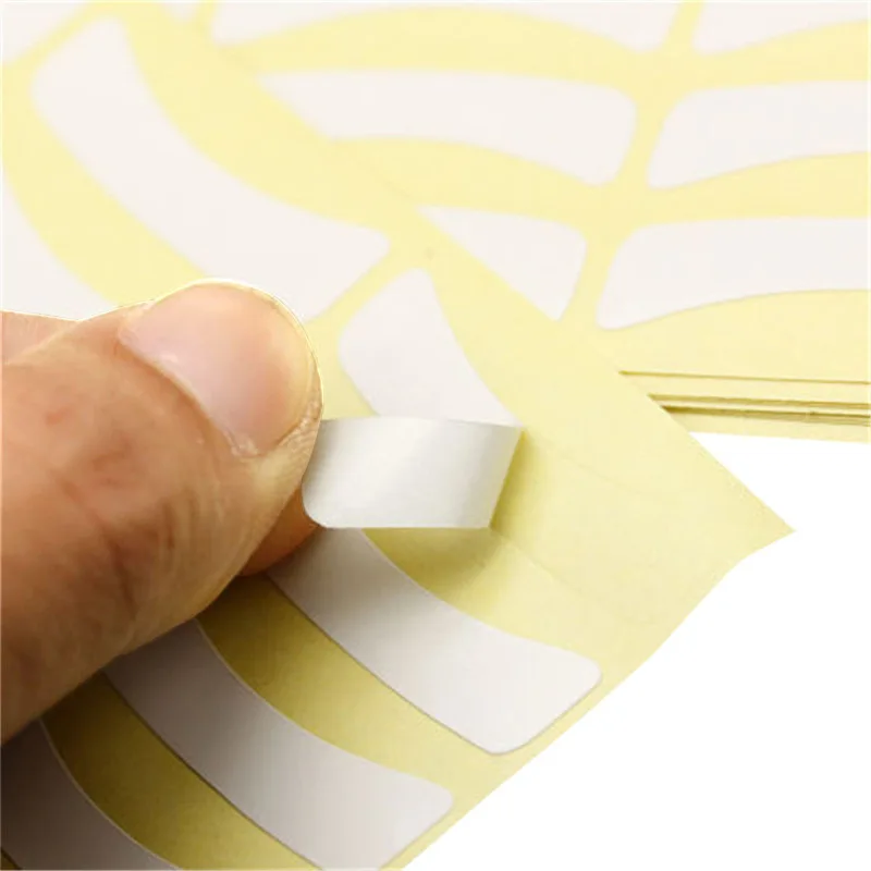 100 pairs Eyelash Extension Paper Patches Grafting Lash Under Eye Pad Tips Sticker Natural Eyelashes Makeup Paper Adhesive Tape