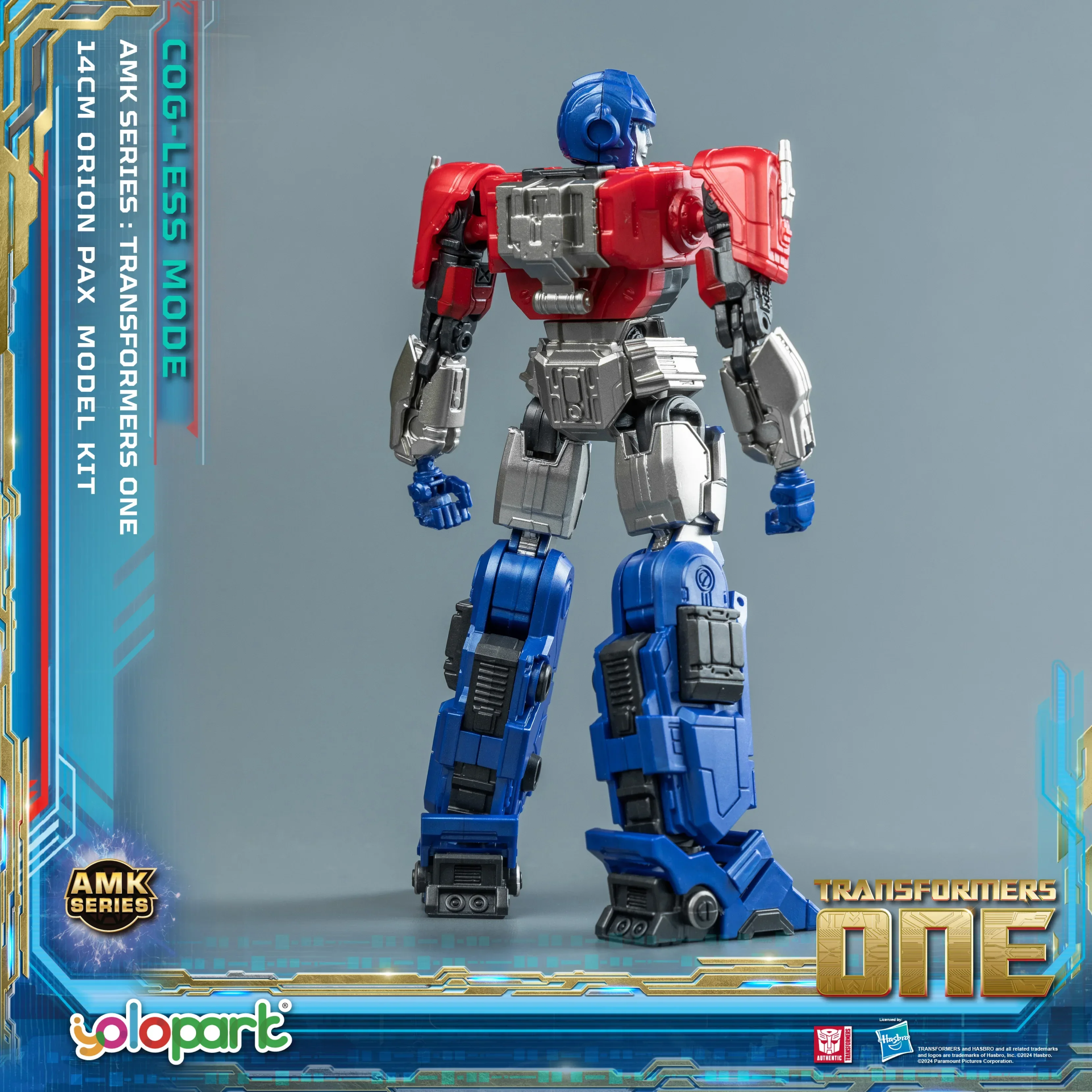 YOLOPARK Transformers ของเล่น Optimus Prime Cog-less Mode,5.51 นิ้วสูง Articulated Transformers Action Figures ของเล่นสต็อก