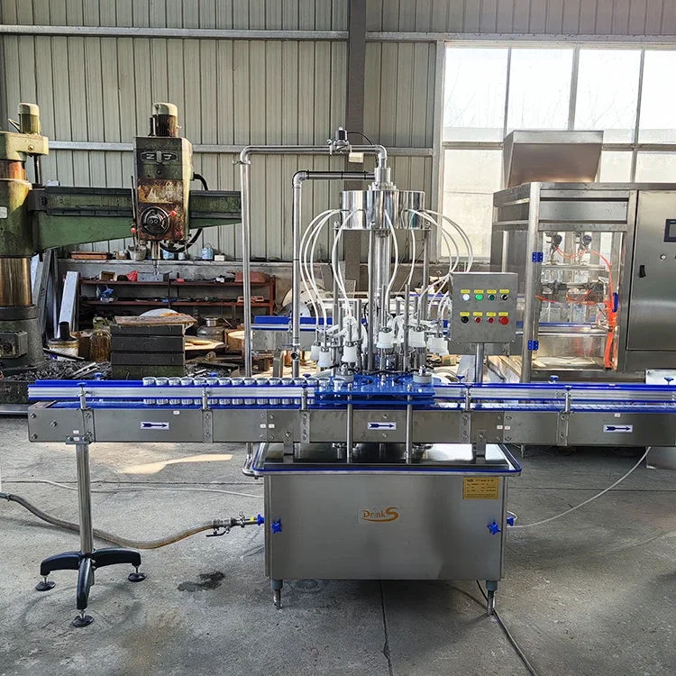 Máquina automática de conservas de suco pequena