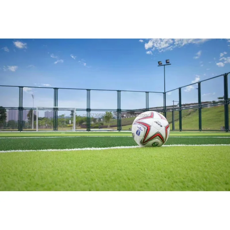 Custom.2025 خمسة جانبية متينة 50 مللي متر كومة ارتفاع مقاومة العشب الاصطناعي PE قفص رياضي لكرة القدم F #3