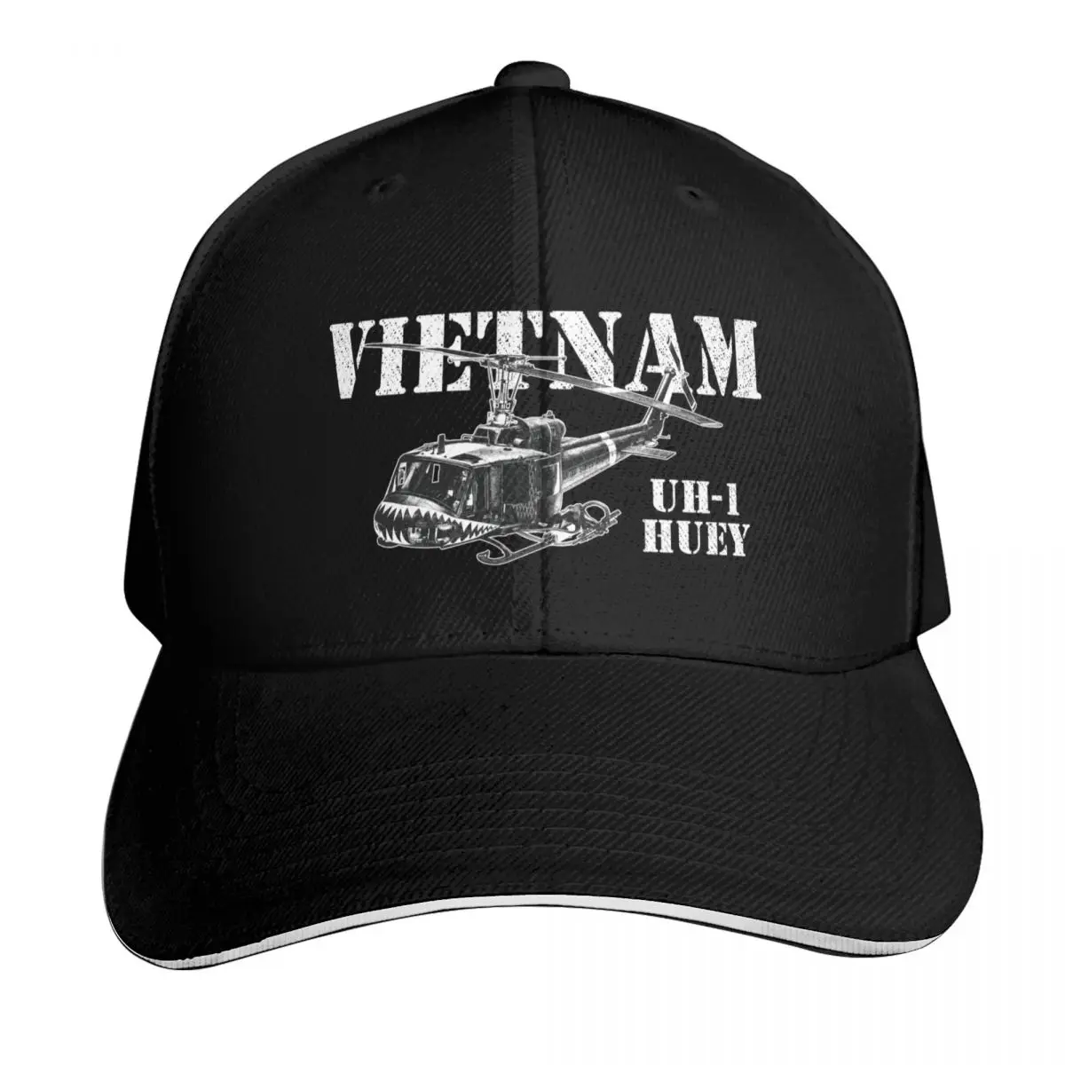 UH-1 HUEY / VIETNAM Baseball Cap foam party Hat black Luxury Hat Wild Ball Hat Girl'S Hats Men's