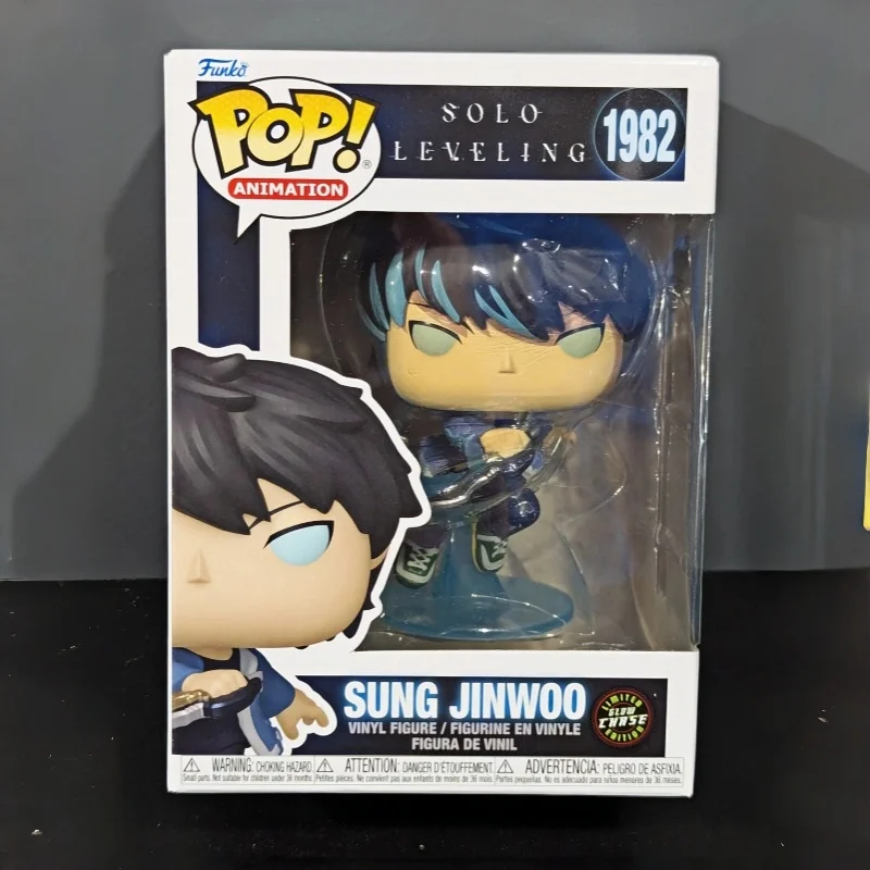 

Funko POP Original Korean Webtoon Solo Leveling Sung Jinwoo Collectible Figurine Trendy Toy Decorative Gift for Boys Girls Kids