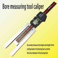 Bore  cutter measuring tool digital Vernier caliper heigh length blade Round knife handle Boring shaft inner Inside hole diamet