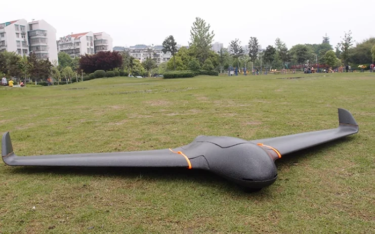 

[Funny] 2122mm Skywalker Black x-8 FPV EPO Large Flying Wing Airplane Latest Version X8 RC Drones Plane Remote Control Toy