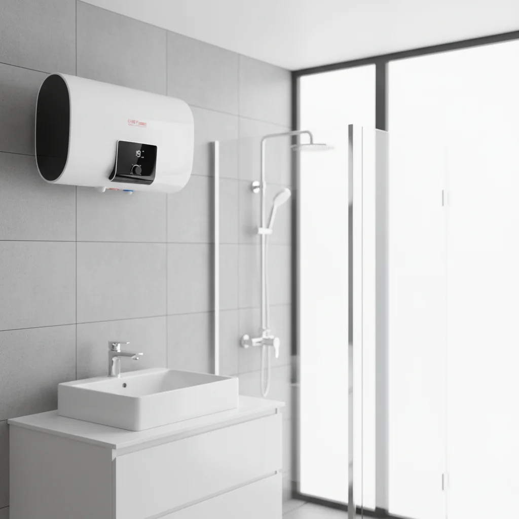 Electricity Saving Wall Mount Geyser Energy Efficient Household Electric Hot Water Heater 40/50/60/80L Class B